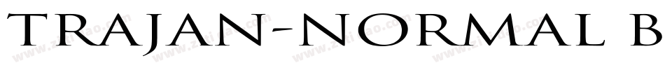 Trajan-Normal Bold Italic字体转换